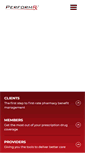 Mobile Screenshot of performrx.com
